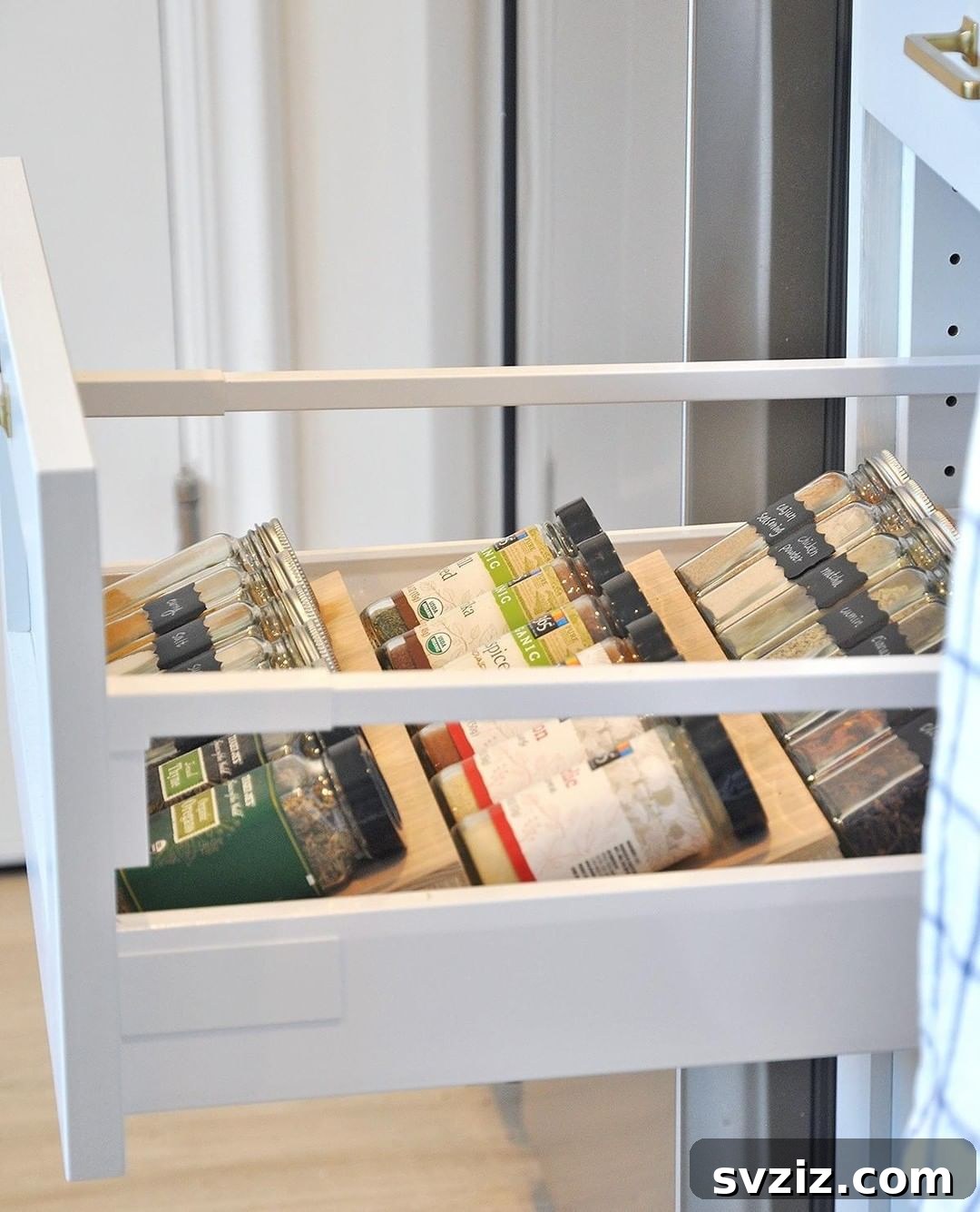 DIY Spice Drawer