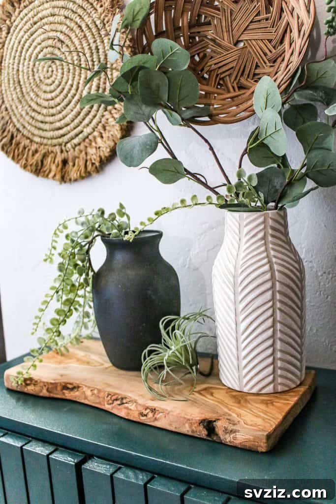 20 Dollar Store Decor Hacks for a Stylish Home 6 Dollar Store Vase Turned Vintage Pottery DIY