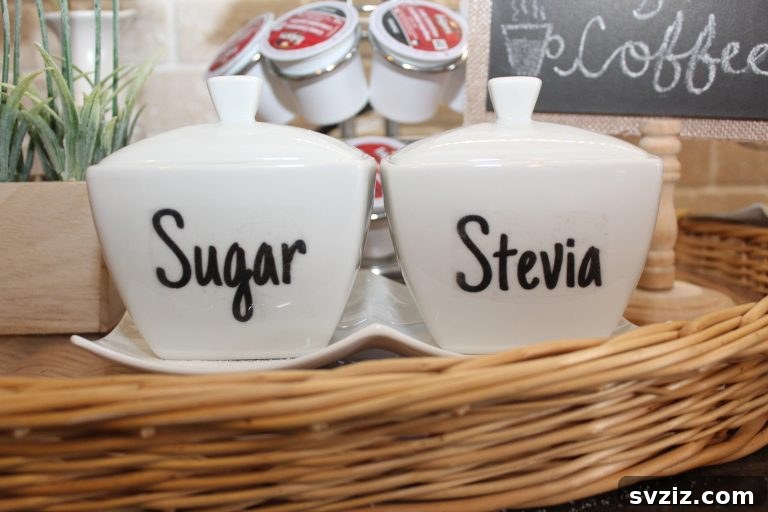 20 Dollar Store Decor Hacks for a Stylish Home 8 DIY Large Print Storage Labels