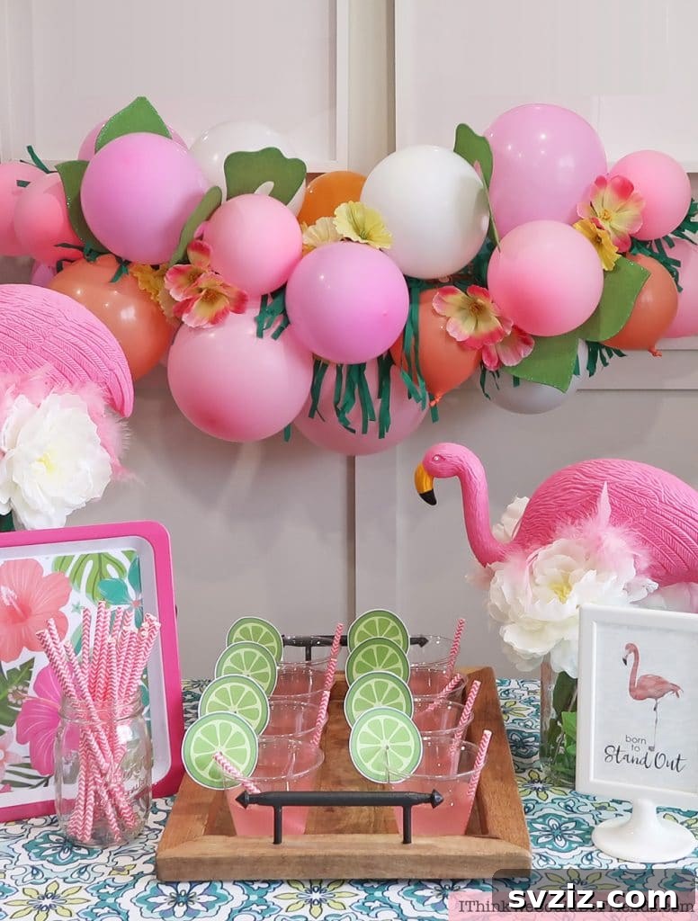 Tropical Party Decor