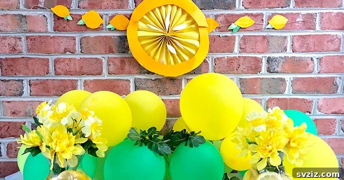 Lemon-Themed Party