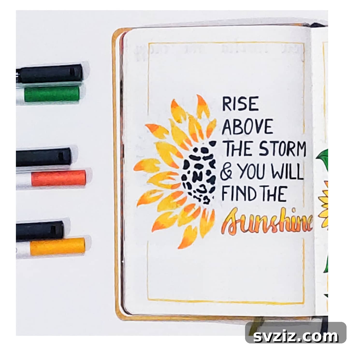 Bullet Journal Favorite Quotes Spread