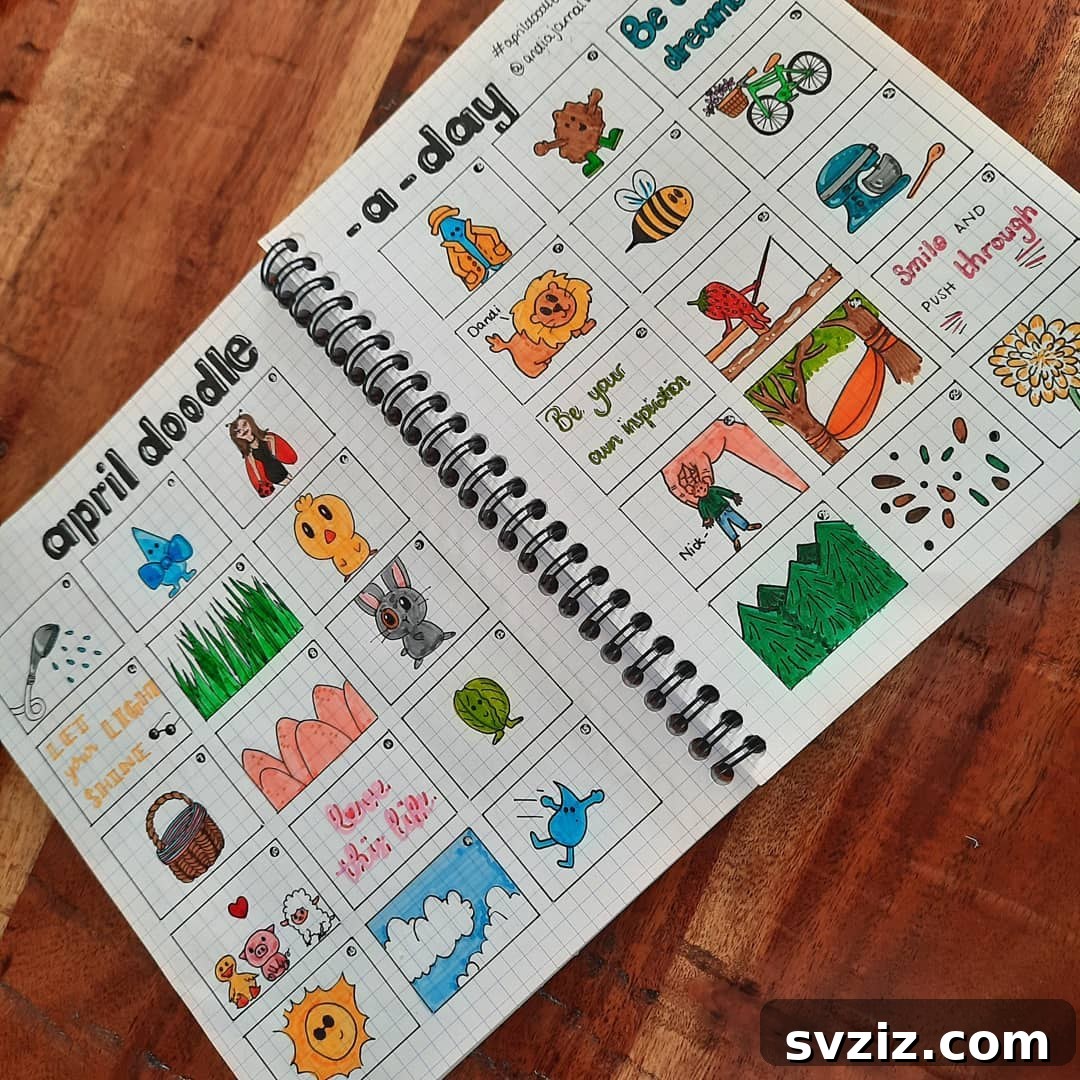 Bullet Journal Doodle a Day