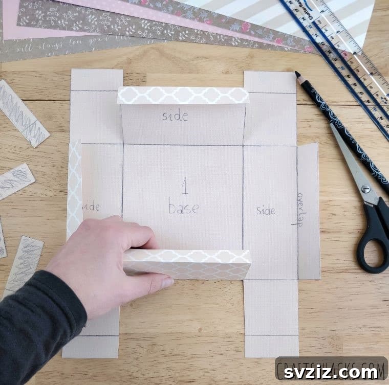 folding divider sides