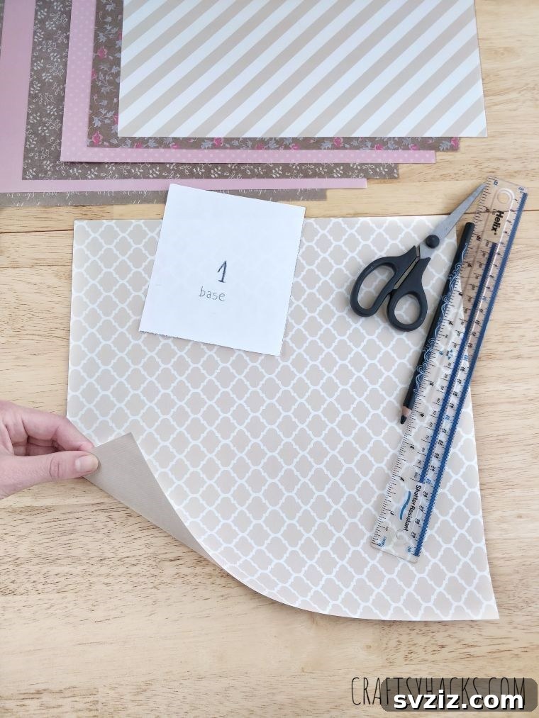 patterned paper