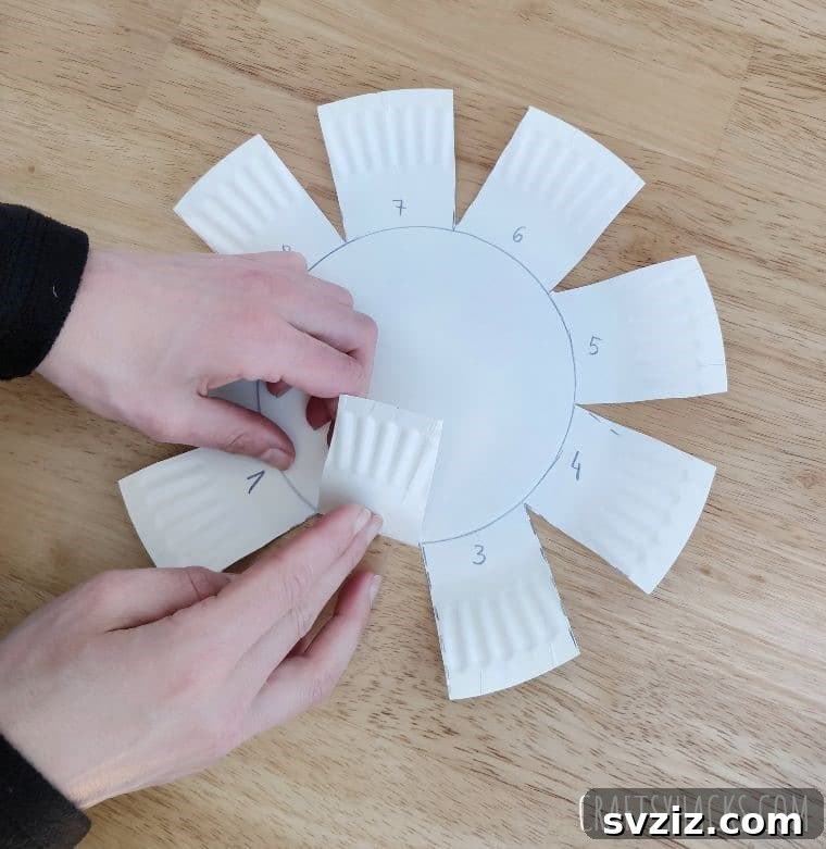 folding woven bowl