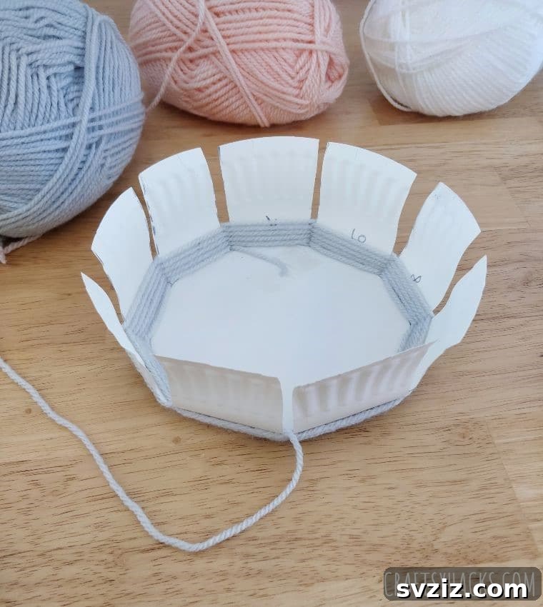 Yarn weaving
