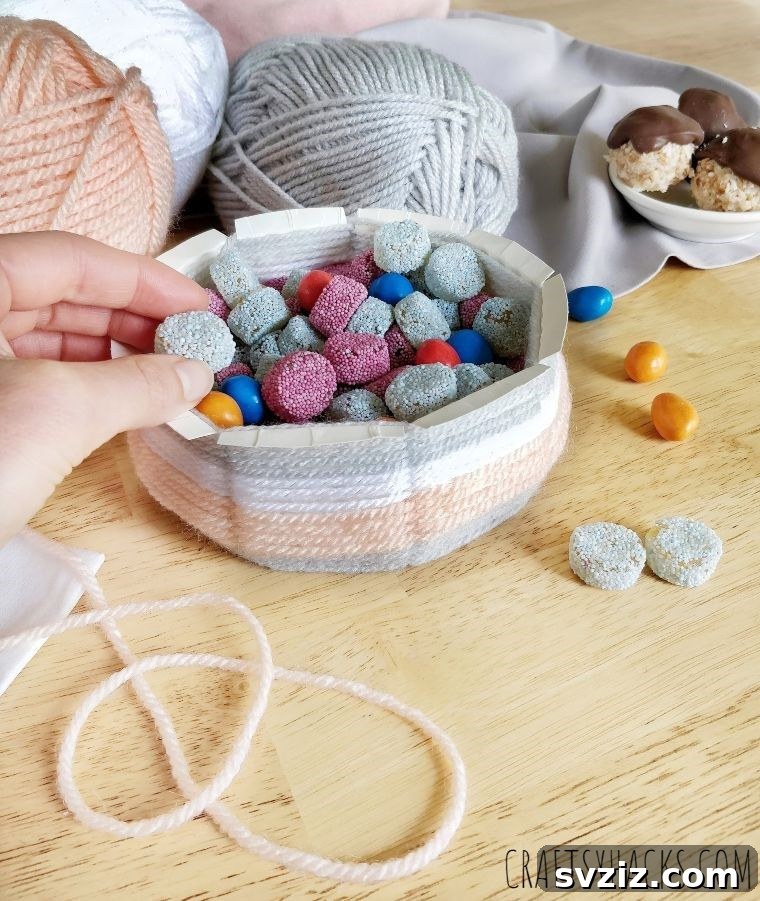 candy filled bowl