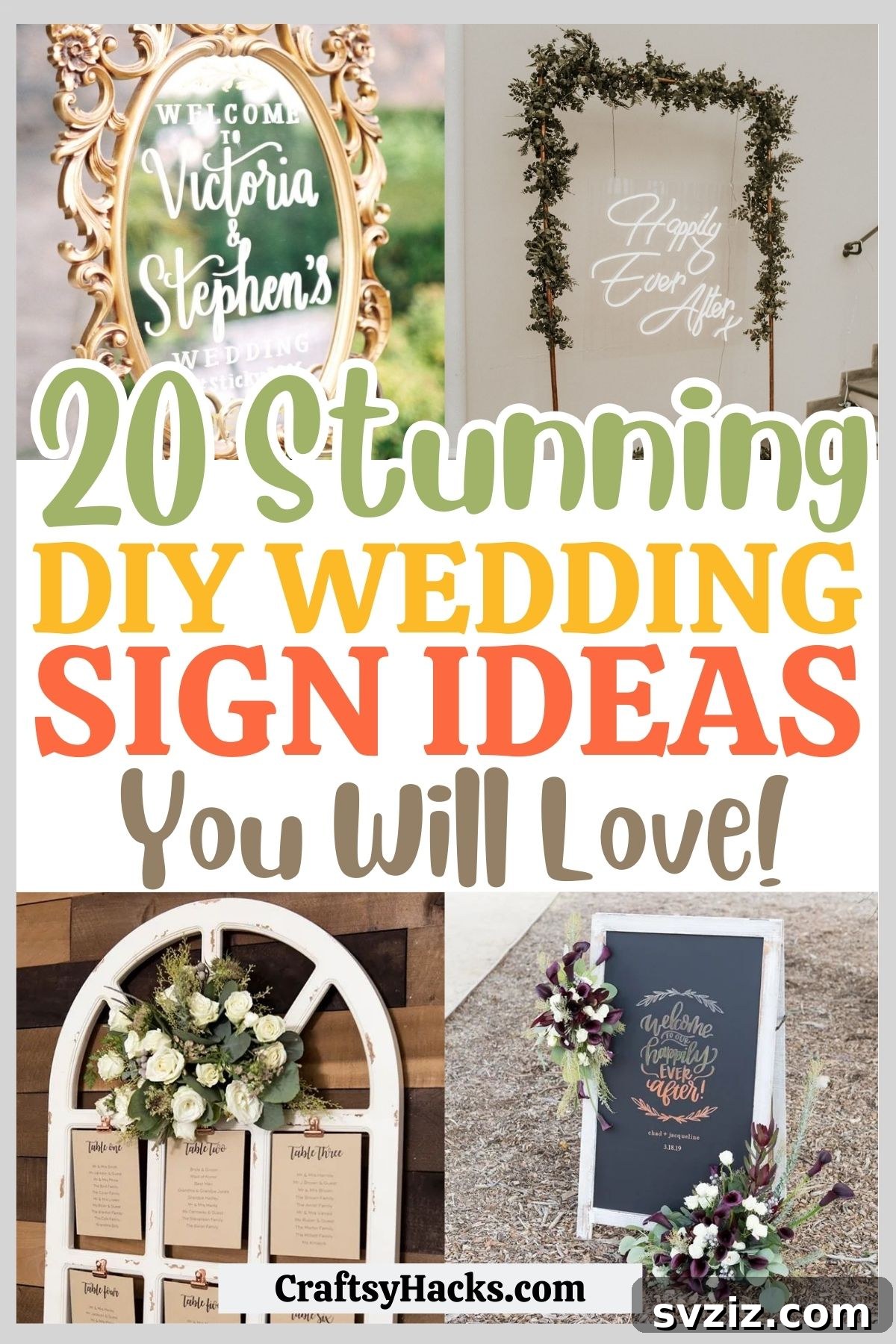 Handcrafted Wedding Signs: Unique DIY Touches for Your Big Day 2 Creative DIY Wedding Sign Ideas for a Personalized Celebration