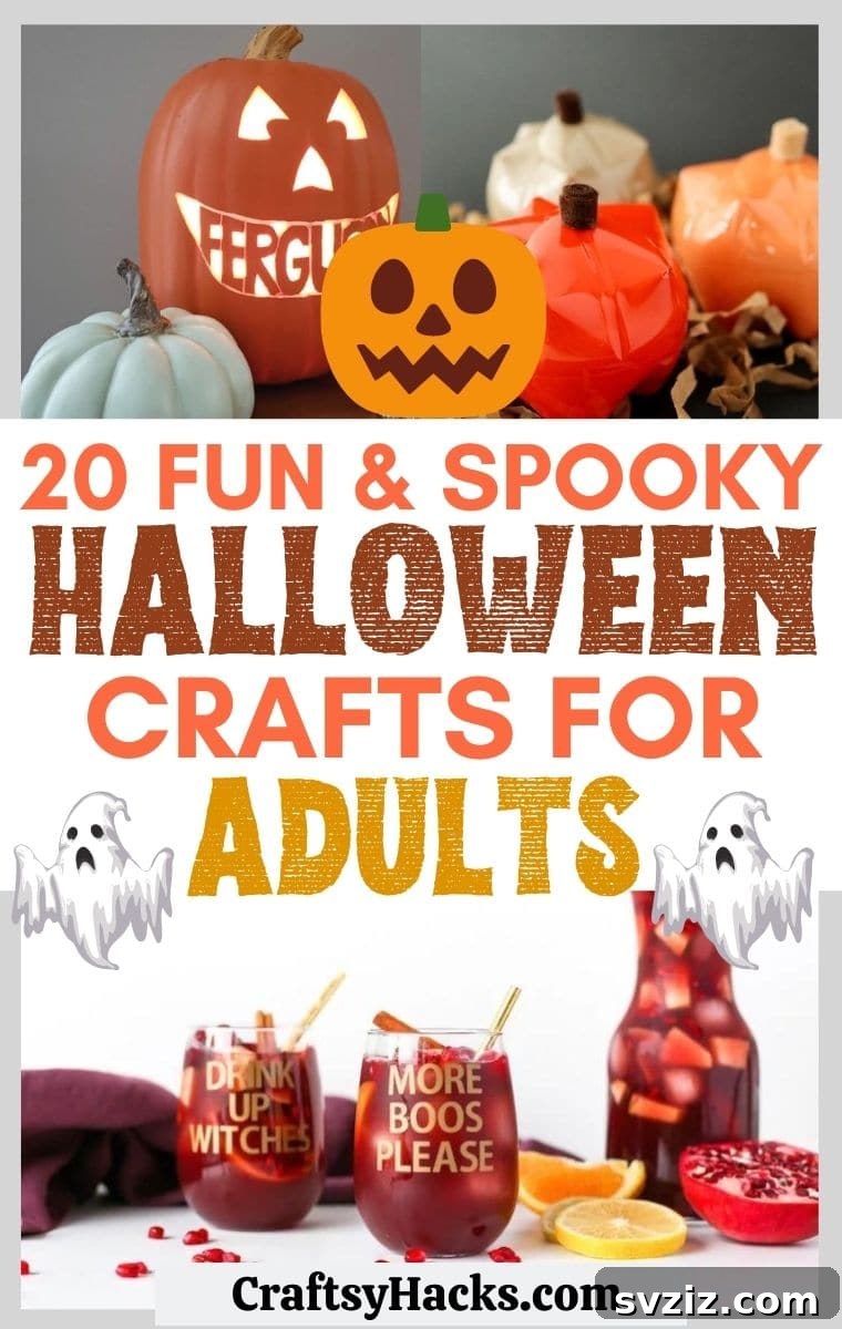 halloween crafts for adults