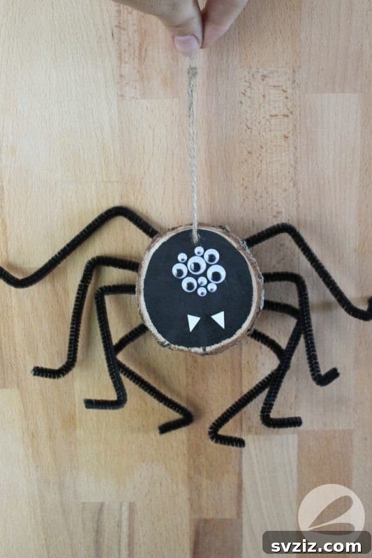 Effortless Halloween Creations for Little Ones 7 Spooky DIY Large Dancing Spider Craft