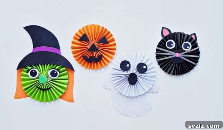 Ghoulishly Good Halloween Paper Creations 5 Faces