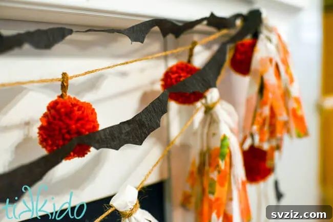 Ghoulishly Good Halloween Paper Creations 8 Crepe Bat Banners