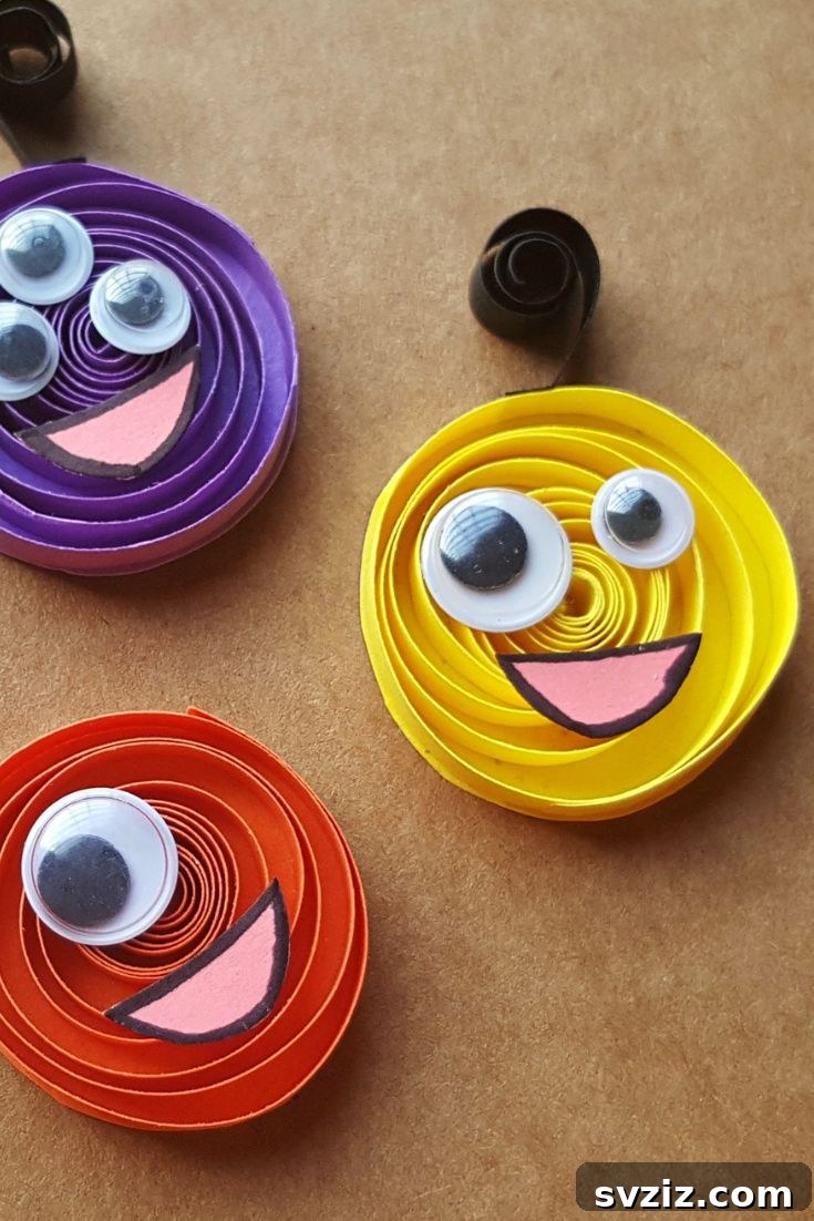 Ghoulishly Good Halloween Paper Creations 9 Monster Quills