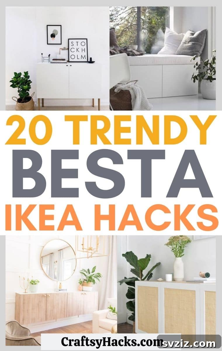 besta ikea hacks