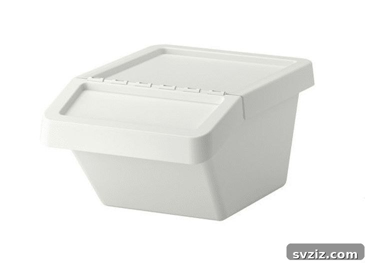 IKEA Upgrades Your Cat Will Purr For 18 IKEA Sortera Top-Entry Litter Box Hack