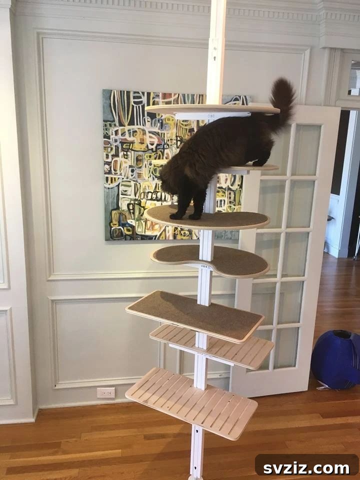 IKEA Upgrades Your Cat Will Purr For 7 Minimalist Cat Tree from IKEA Elvarli