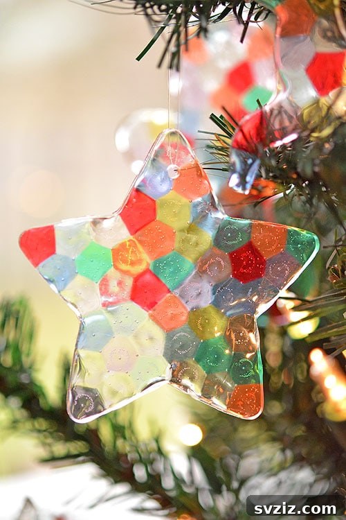 20 Festive Holiday DIYs for Teens 21 Melted Bead Decor