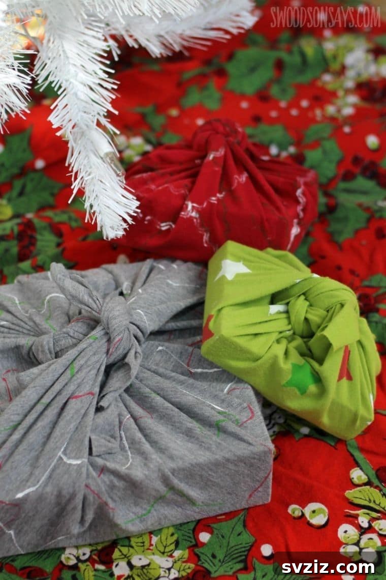 20 Festive Holiday DIYs for Teens 4 upcycled gift wraps