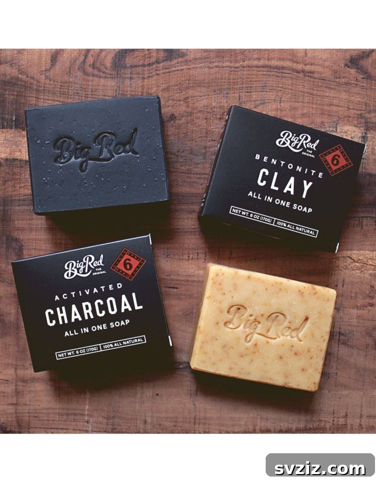 beard and body soap