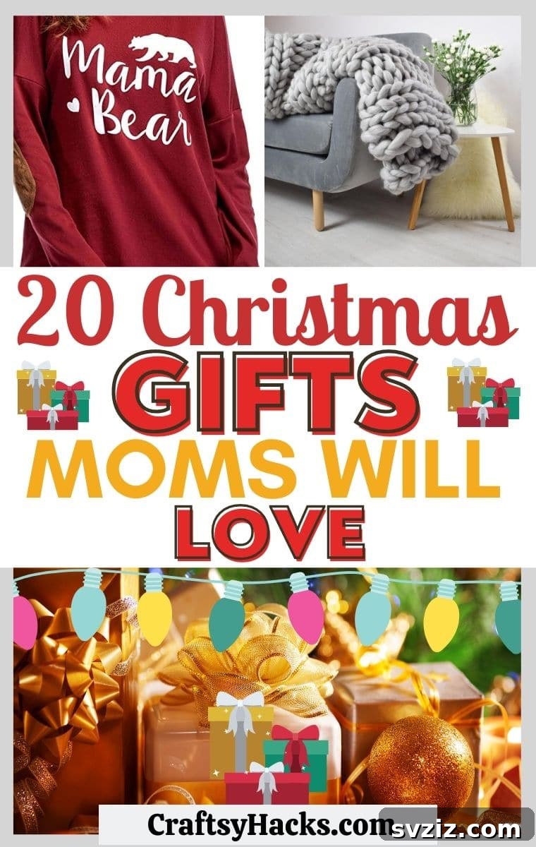 20 Christmas Gifts Mom Will Adore 2 Thoughtful Christmas Gifts for Mom