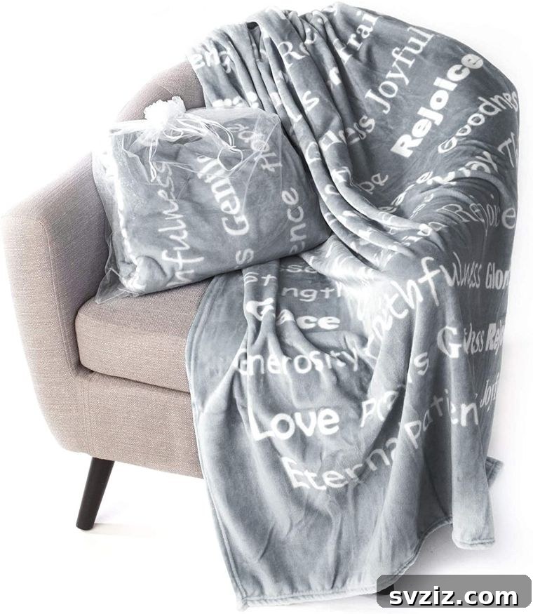 20 Christmas Gifts Mom Will Adore 17 Inspirational Faith Blanket