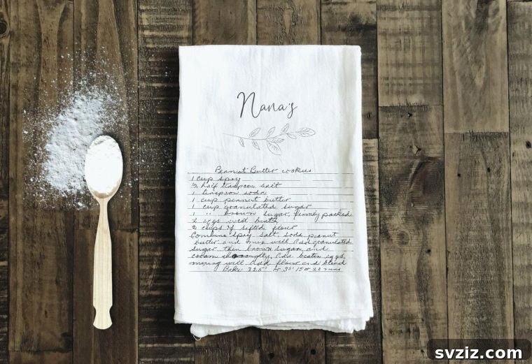 20 Christmas Gifts Mom Will Adore 9 Personalized Recipe Tea Towel