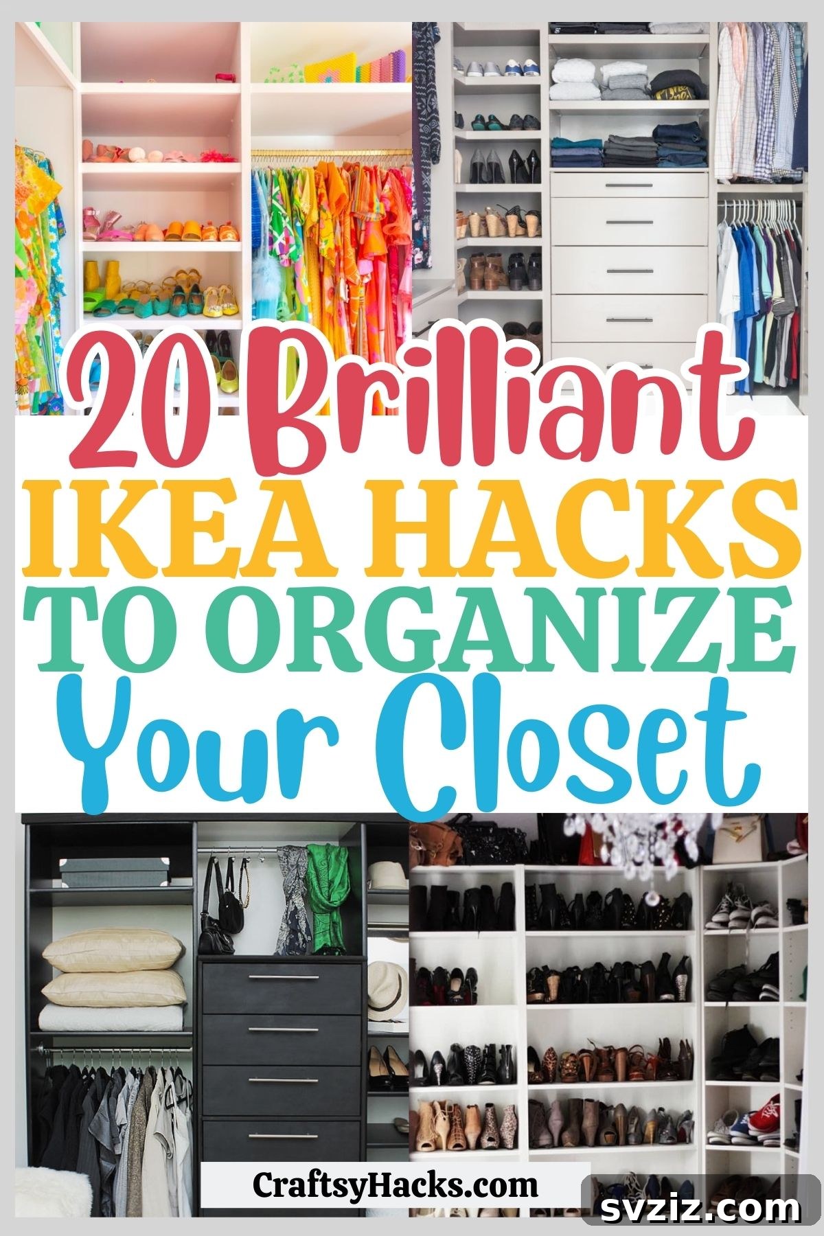 Creative IKEA Closet Hacks for Ultimate Organization and Style