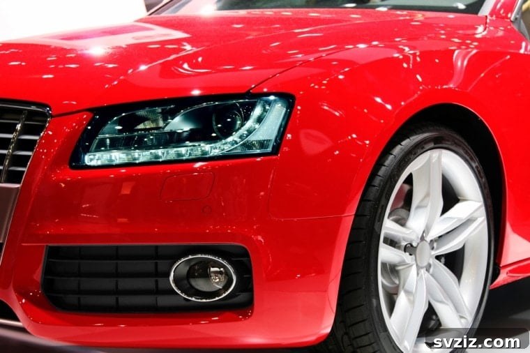 Zero-Effort Shine: 11 Lazy Car Cleaning Hacks 8 Shiny car after a wash, suggesting a glossy finish