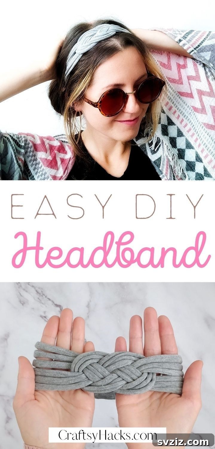 easy DIY headband