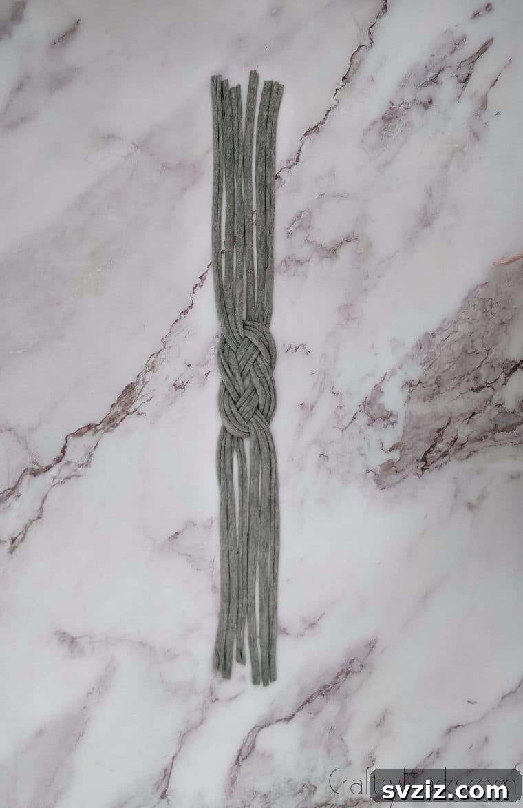 flattened knot