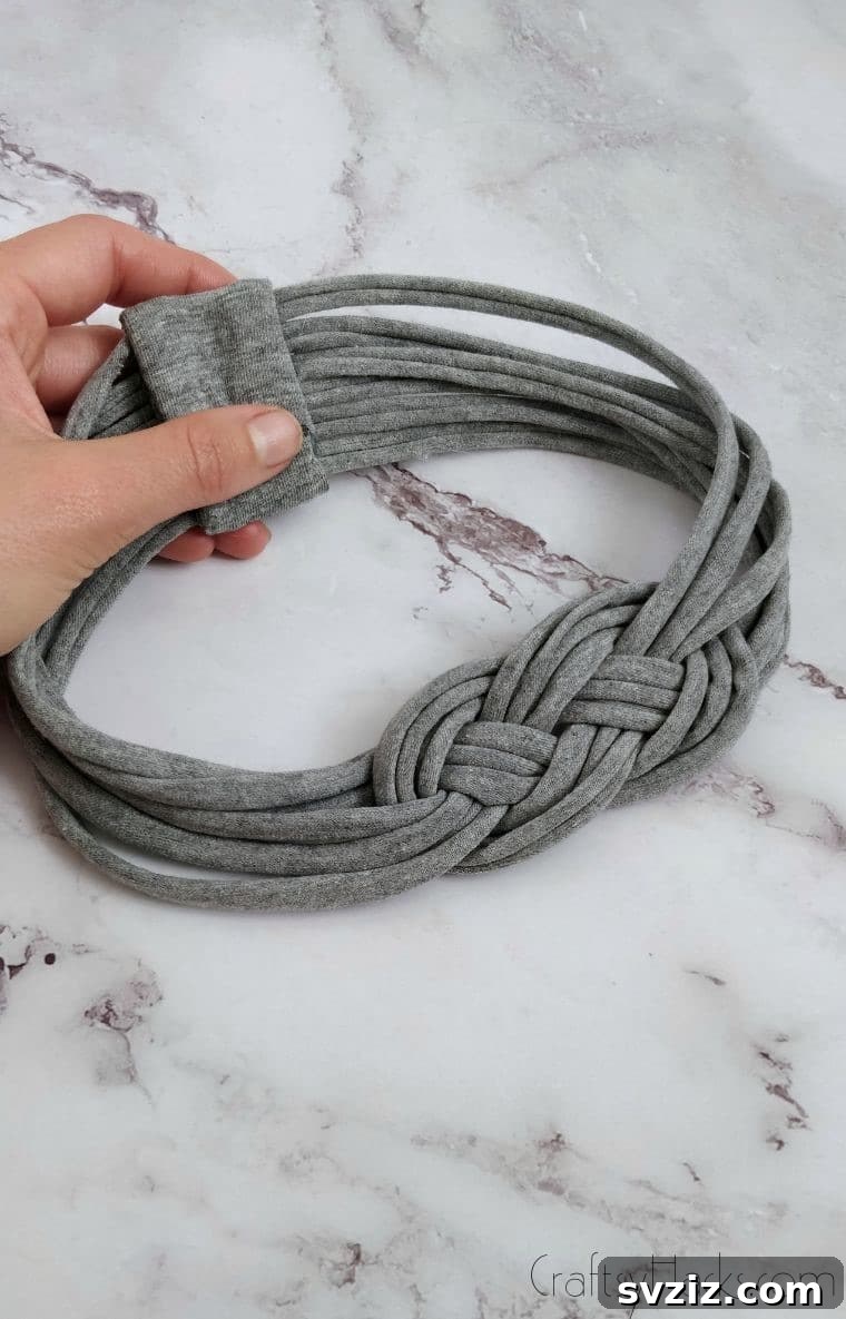 upcycled headband