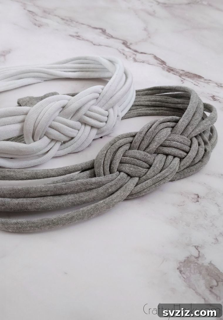 white and grey headbands