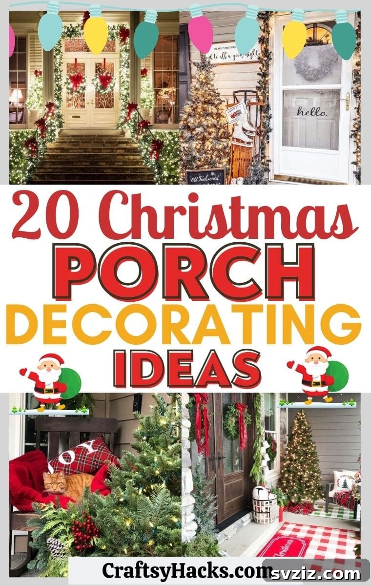 christmas porch decorations