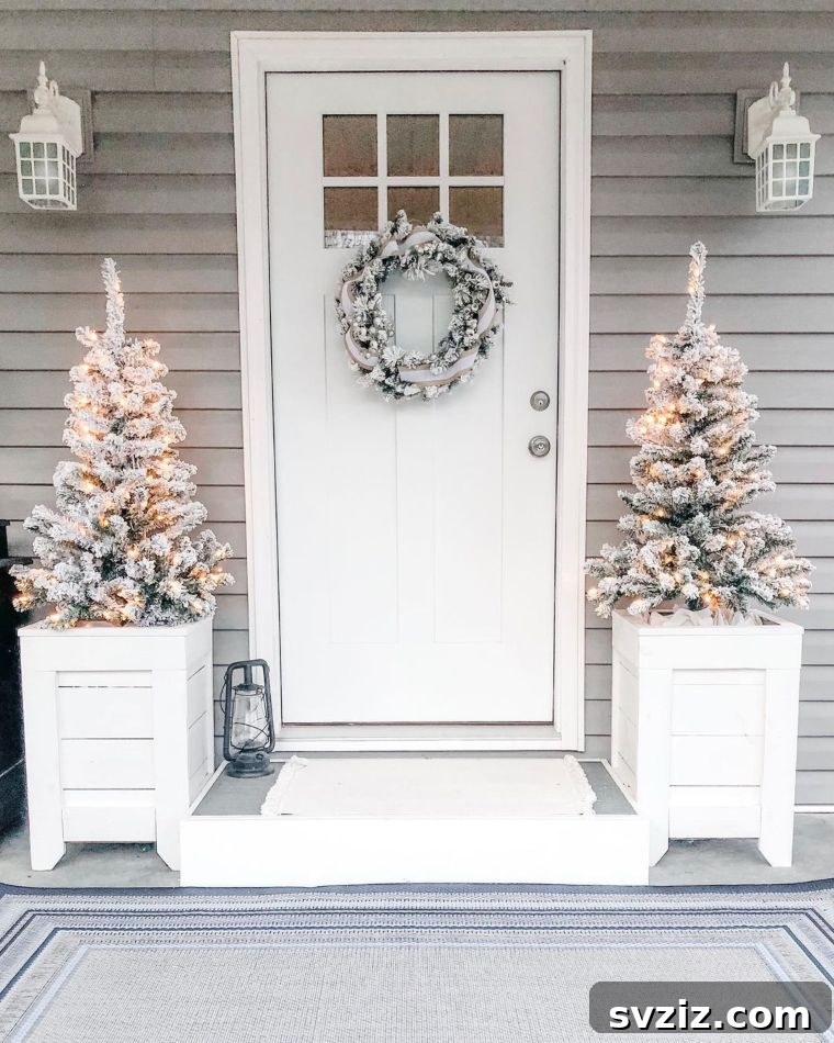 winter wonderland porch