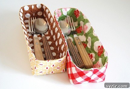 Stitch Away the Clutter: 15 Sewing Projects for Organization 15 Skinny Fabric Organizer Baskets for Drawers