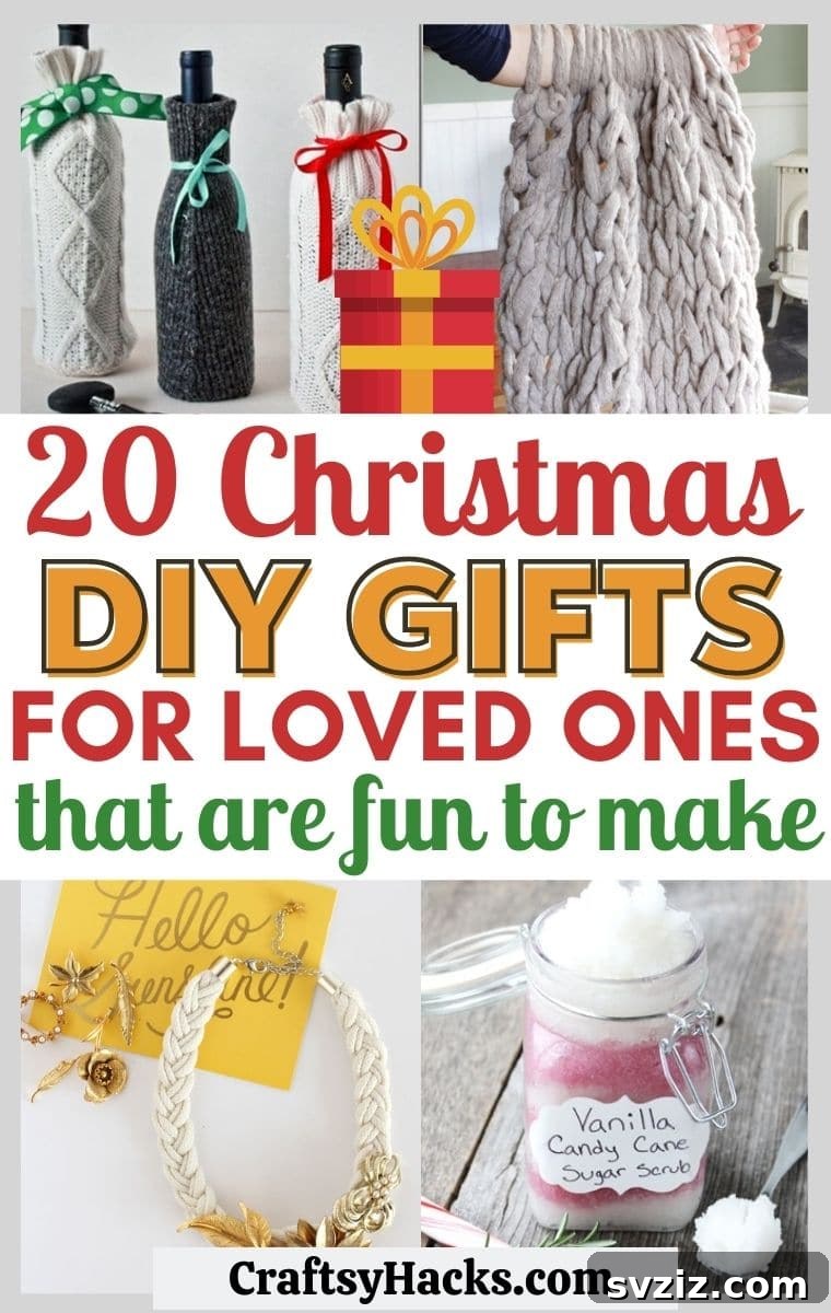 Crafty Christmas: 20 Handmade Gifts for Your Nearest and Dearest 2 Thoughtful DIY Christmas Gift Ideas