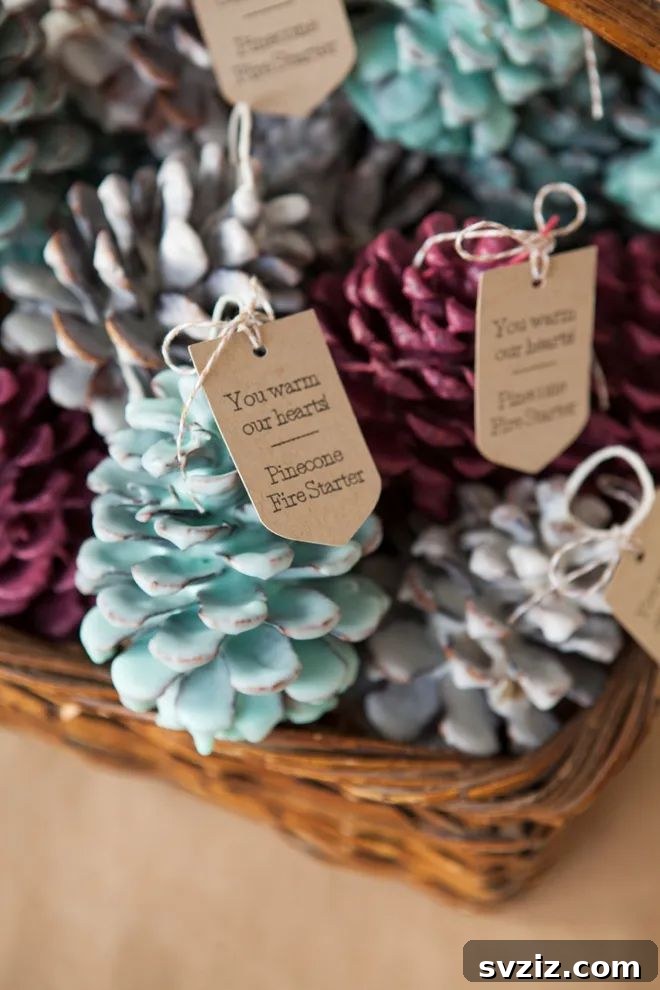 Crafty Christmas: 20 Handmade Gifts for Your Nearest and Dearest 16 Homemade Pinecone Fire Starter Favours