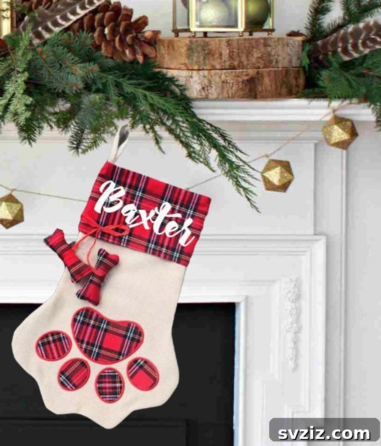 Paw stocking