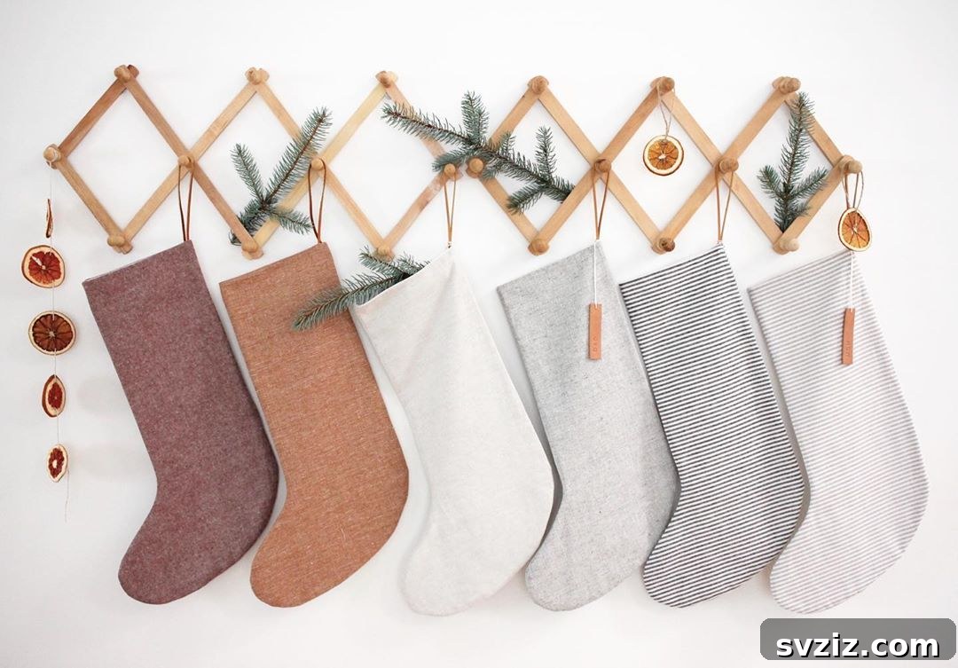 Scandinavian Christmas Stockings