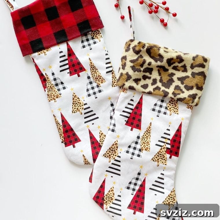 animal print stockings