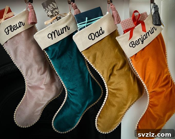 Velvet stockings