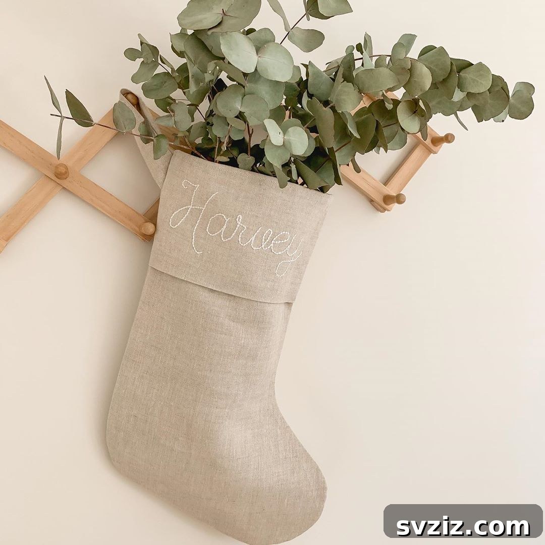 Rustic Stocking