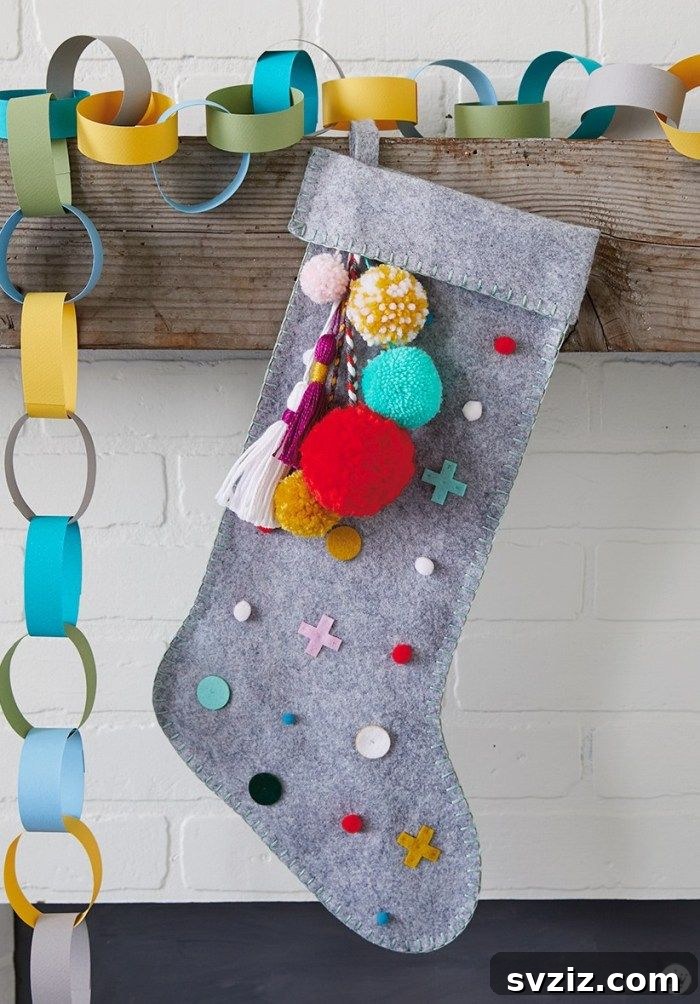Vintage Felt Stockings