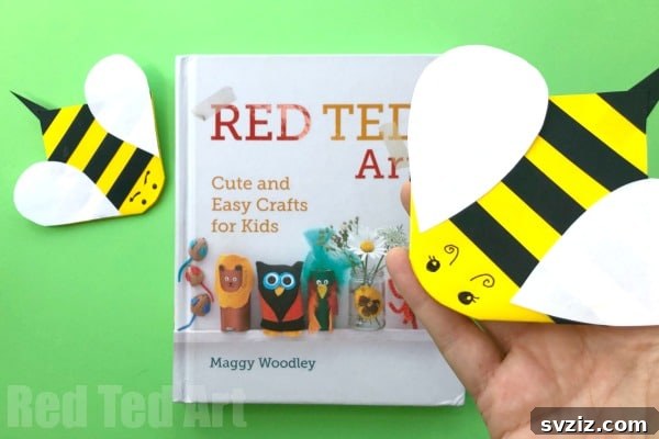 Bee Corner Bookmark