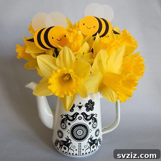 Bumblebee Paper Cut-outs