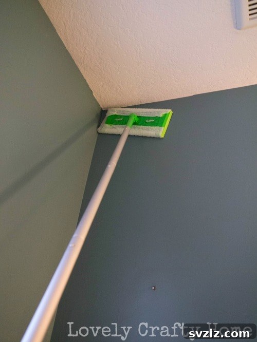 Clean Smarter Not Harder: 10 Time Saving Hacks 3 Dust Mop to Clean Walls Efficiently