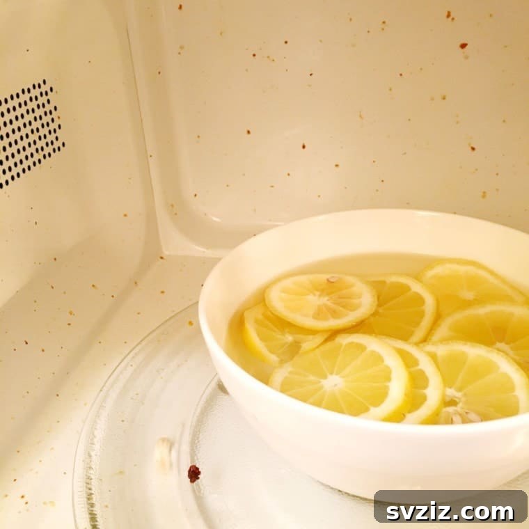 Clean Smarter Not Harder: 10 Time Saving Hacks 9 Microwave Cleaning with Lemon and Vinegar
