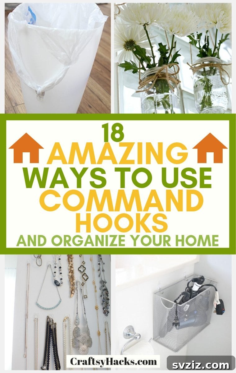 18 Amazing Ways to Use Command Hooks for Ultimate Home Organization