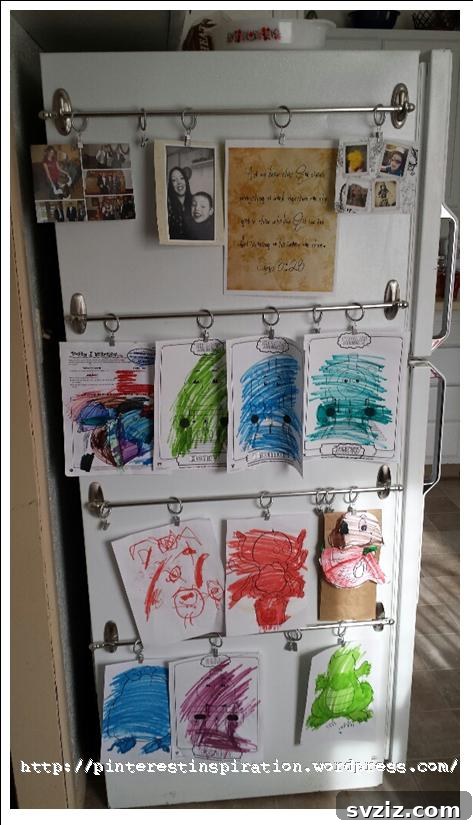Create a Kid Art Display with Command Hooks
